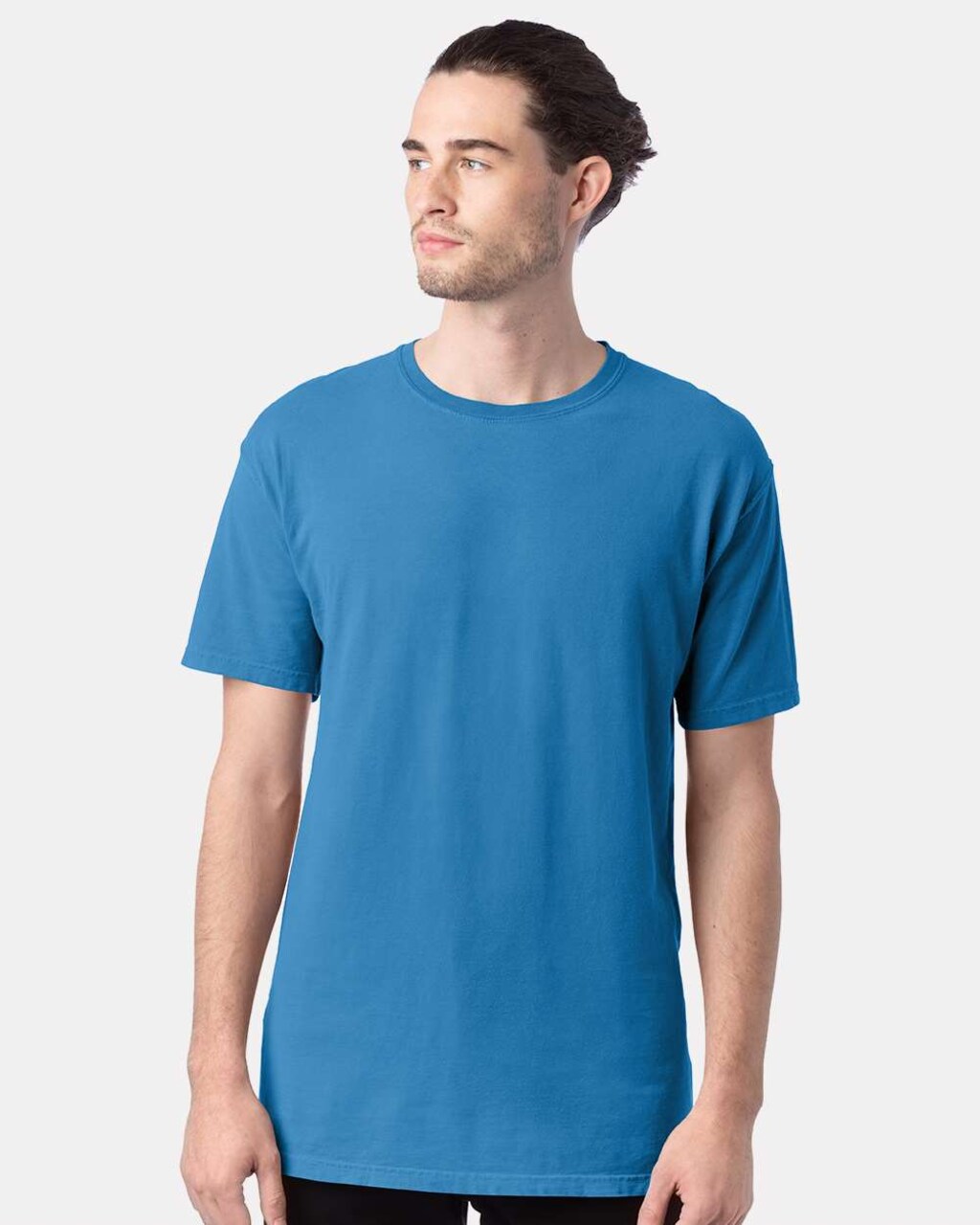 Garment-Dyed Crewneck T-Shirt for Casual, Vintage & Everyday Comfort Wear